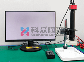 氧化鋁陶瓷葉輪顯微鏡檢測